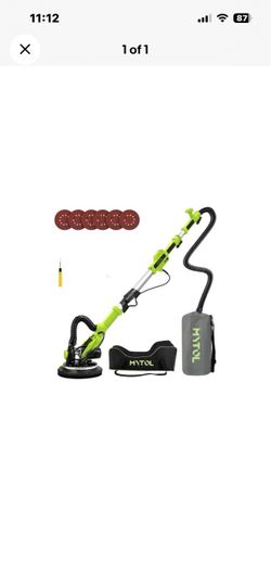 Drywall Sander with Vacuum, LED, 6-Speed