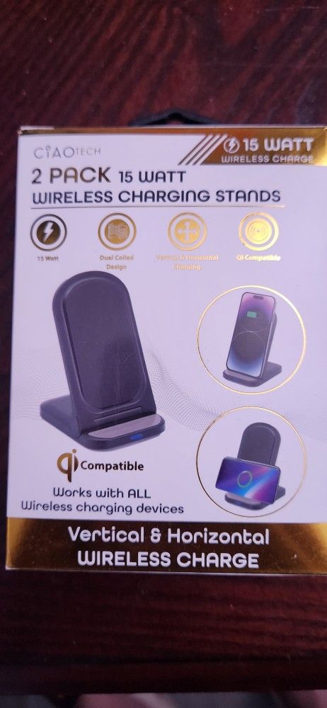 Wireless Charger 2 Pack 15 Watt