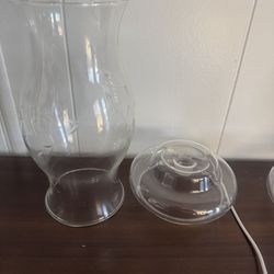 Princess House candle holders