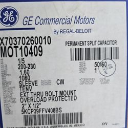 MOT10409 Trane OEM BLOWER MOTOR