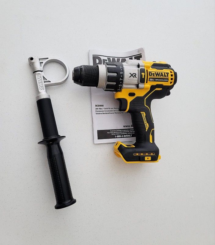 DEWALT 20V MAX Hammer Drill & Driver, Cordless, Tool Only (DCD998B)