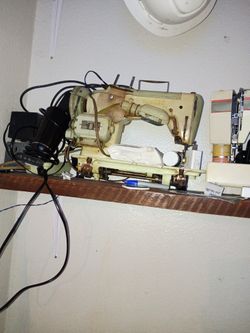Antique Singer Sewing Machine Form 1950s