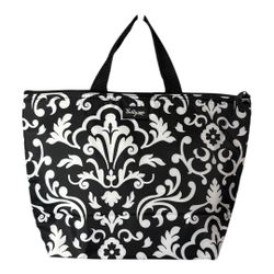 NWT Thirty-One Thermal Tote Black Parisian Pop Insulated Lunch Bag 31