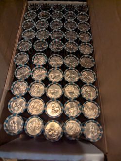 Rolls of nickels