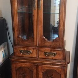 Vintage Curio Cabinet