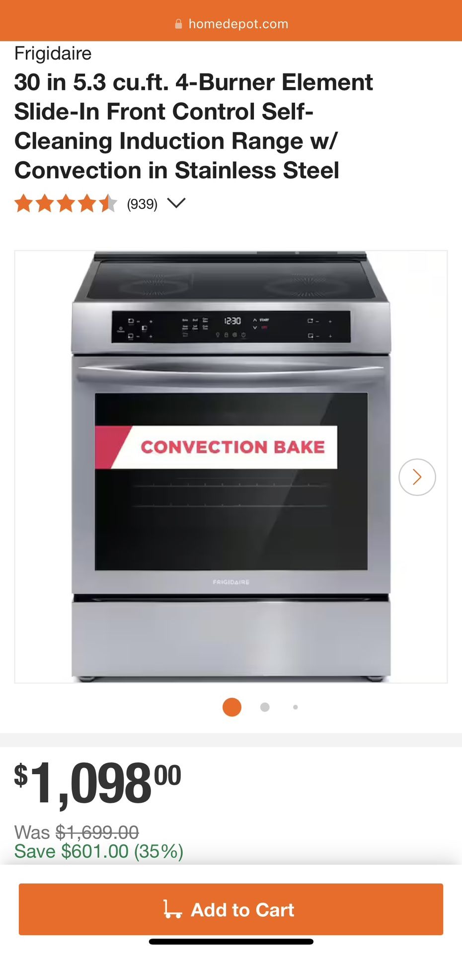 Brand New Induction Oven