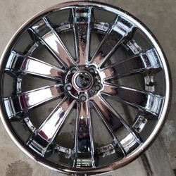 22” Versante Chrome Rims 22x8.5 – Set of 4 Wheels
