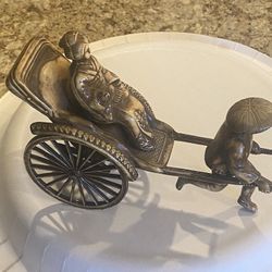 Antique Asian model rickshaw