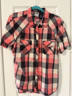 Harley-Davidson Plaid Short Sleeve Shirt XL
