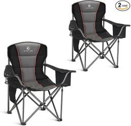 Heavy Duty Camping Chair 450 LBS Capacity, Oversized Folding Chair
