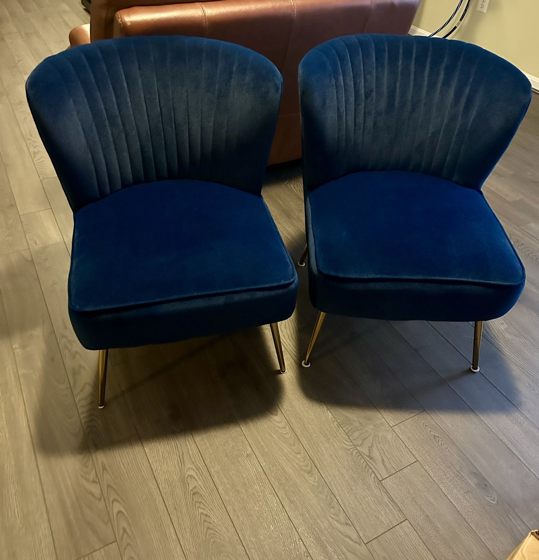 Velvet Accent Chair ($145 each) - Delivery available