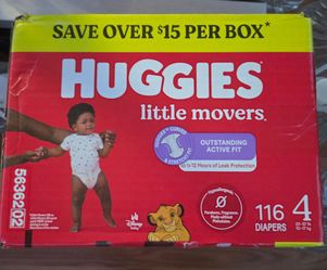 Baby Diapers  size 4