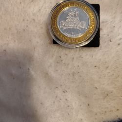 .999 fine silver gaming token