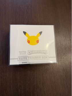 Pokemon celebrations ETB sealed