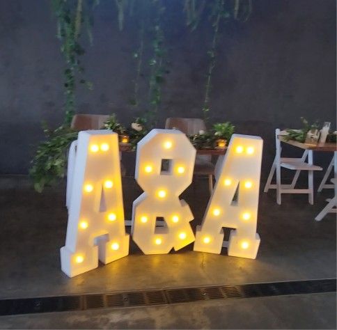 A&A Marquee Letters