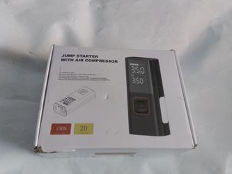 Jump Starter with Air Compressor