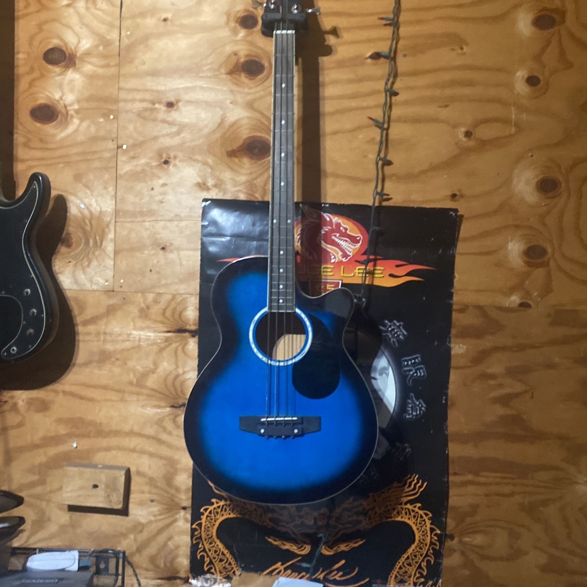 Acoustic/Electric Bass Guitar