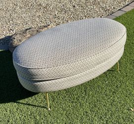 Mid Century Modern Ottoman from West Elm