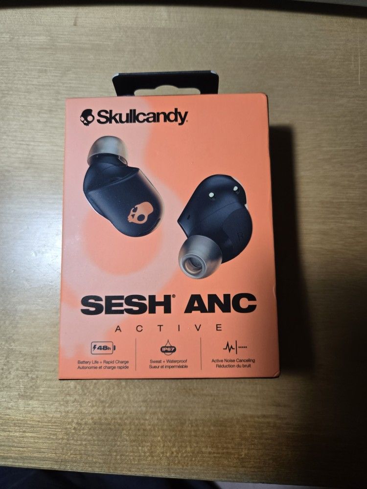 NIB Skullcandy Sesh ANC Active Earbuds Headphones