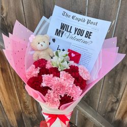 Will You Be My Valentines Day Bouquets 