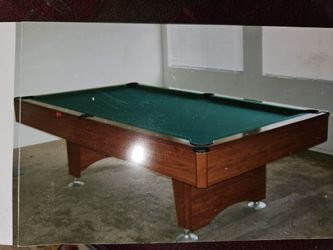 Slate Top Pool Table