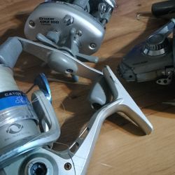 Fishing Reels And Hooks 