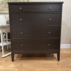 IKEA DRESSER W/ Glass Top ( Delivery Is Available)
