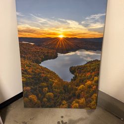 Canvas painting - Sunset 