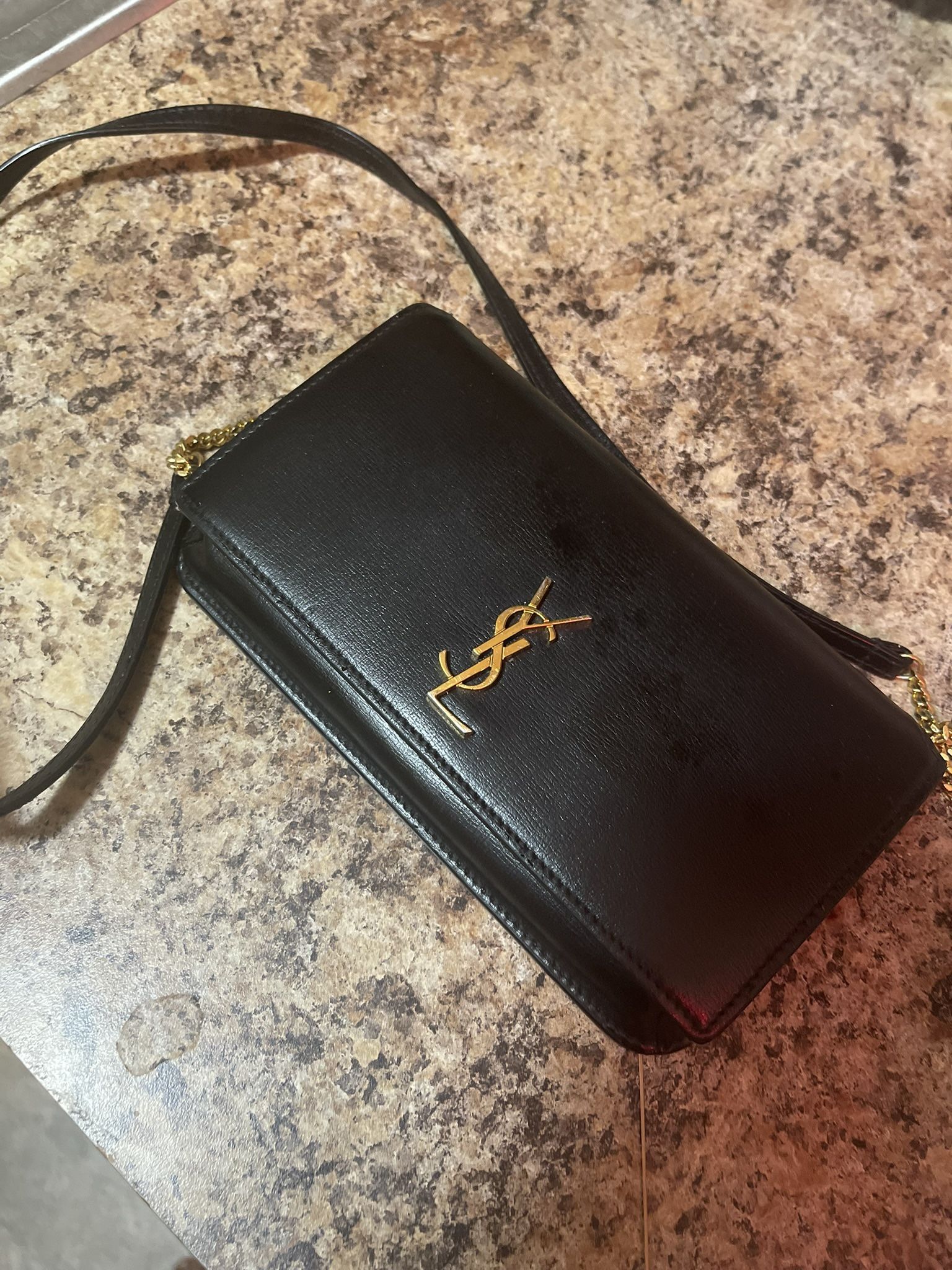 YSL Clutch With Strap