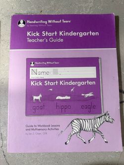 Handwriting without tears teachers manual