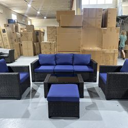 Brand new in box- 7pc outdoor patio set! Pre-season clearance sale!