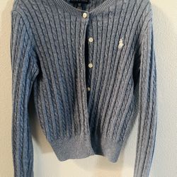 Mini-Cable Cotton Cardigan