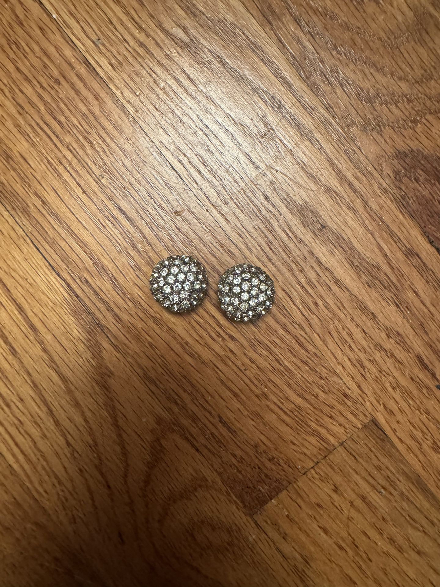 Sparkling Silver Stud Earrings