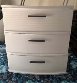 3-Drawer Wide Tower, a plastic storage unit