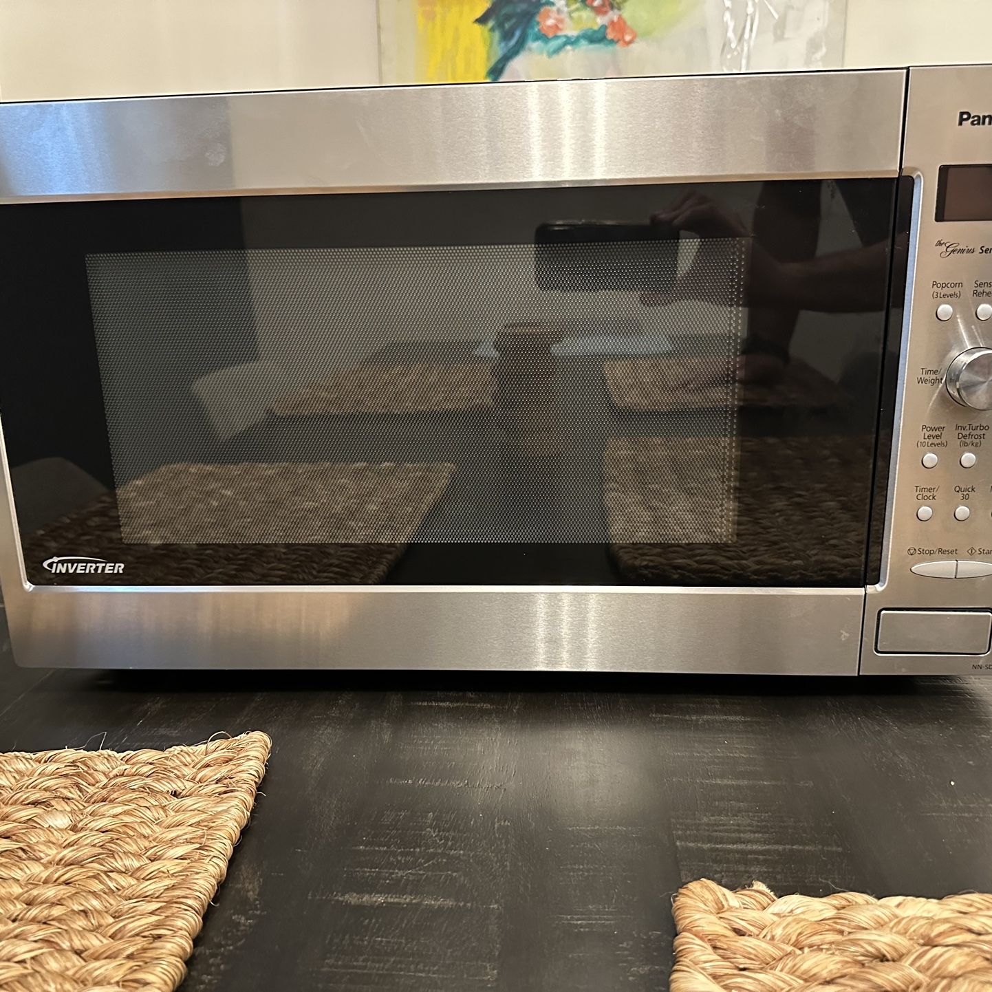 Stainless Steel Microwave 