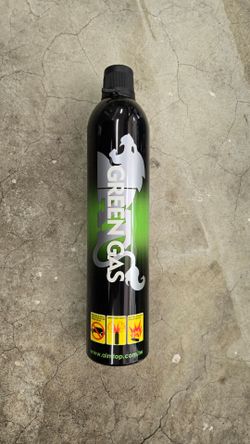 34 Cans of Aim Top Large 1100 Green Gas
