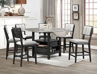 NEW 6 PC Counter Height Table Chairs Dining Room $10 DOWN