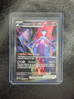 TEAM ROCKETS MEWTWO EX