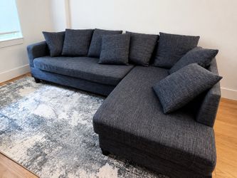 Brand-New Wade Logan 2-Piece Sectional Sofa with Chaise, Still Boxed