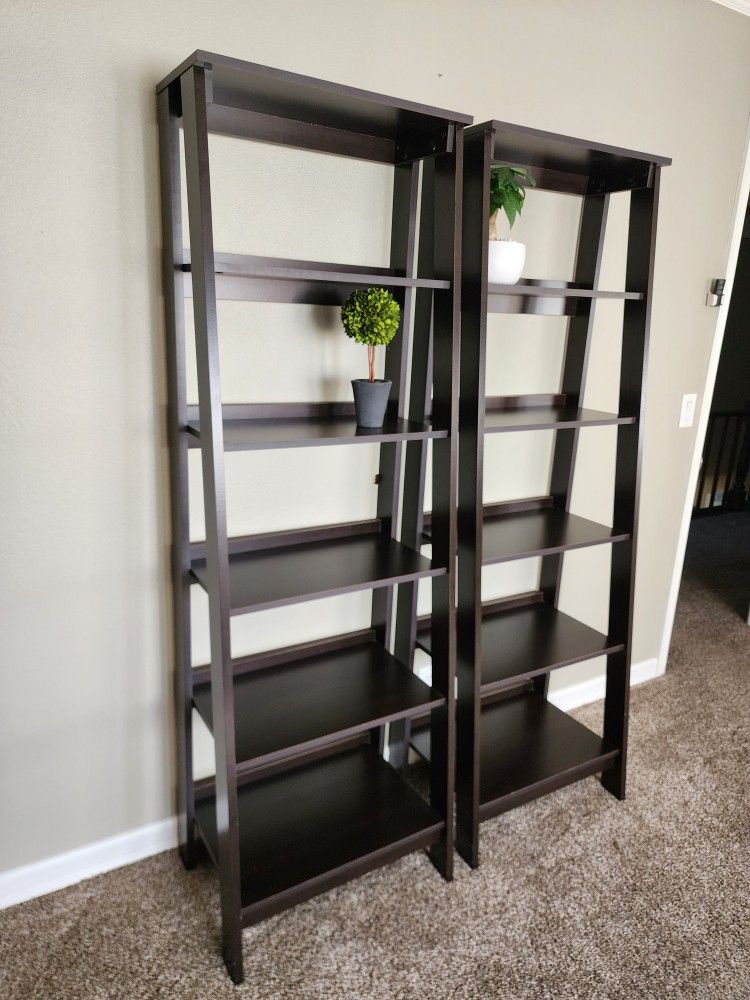 Ladder Type Book Shelves