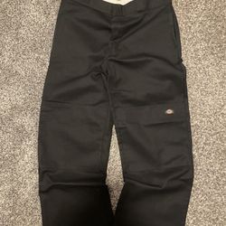 Black Double Knee Dickies