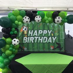 Soccer Theme Balloon Garland 