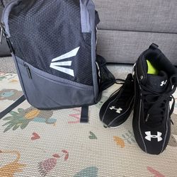Backpack And Shoes Size 7 Used,