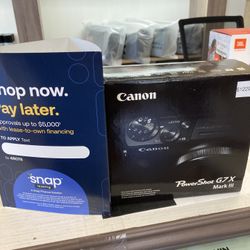 Canon PowerShot G7X III 