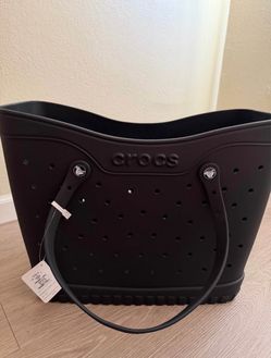 Crocs Large Tote Bag Black
