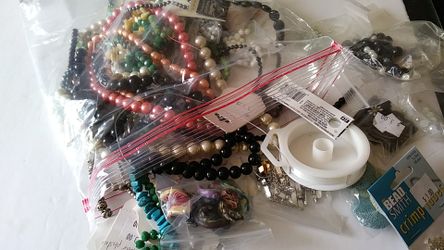 Bag of beads and partss