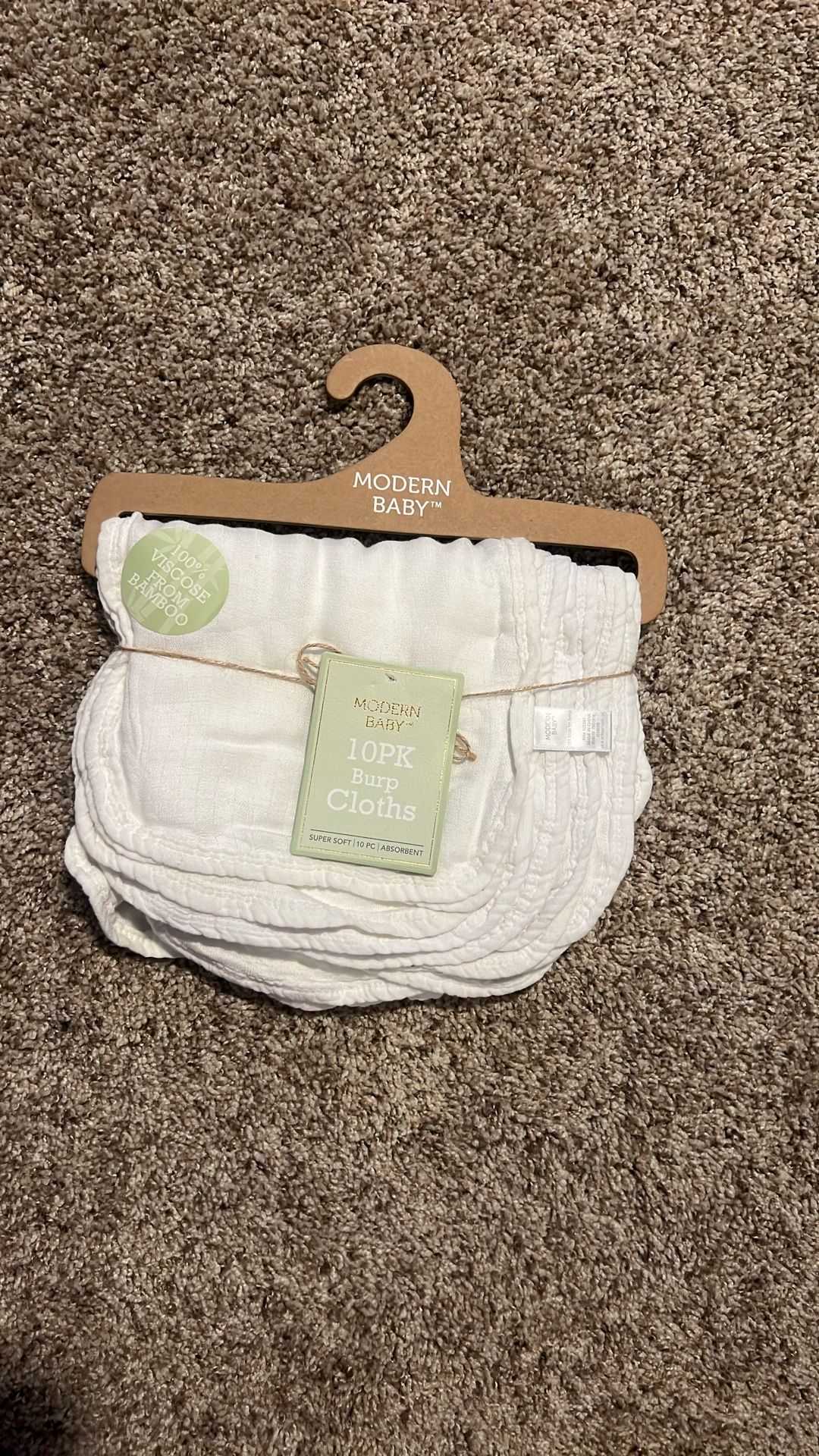 Bamboo Burp Cloths