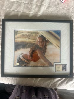 Transformers Megan Fox Autographed Photo (Frame included)