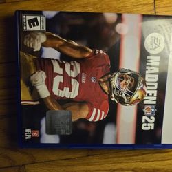 MADDEN 2025 PS5 BRAND NEW