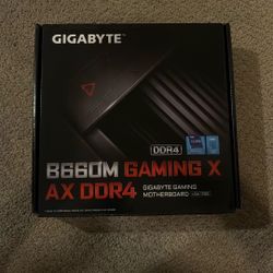 Gigabyte B660M Gaming X AX DDR4 Motherboard